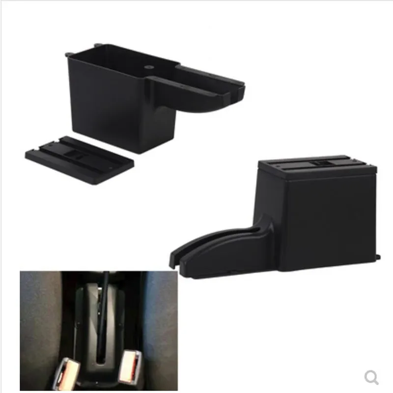 for LADA GRANTA Central armrest box lada Car interior modification accessories chargeable USB Double layer - Название цвета: Black base only