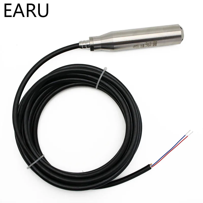 

4-20ma Output Integral Liquid Oil Water Level Sensor Transmitter Probe Detect Controller Float Switch 5m 10m 15m 20m for Pump