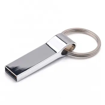 

USB Flash Drive 128G Pen Drive Portable External Memory Stick Waterproof Dustproof U-disk with Key Ring