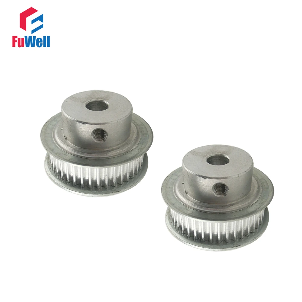 2pcs HTD3M 45T Timing Pulley 3mm Pitch Toothed Inner Bore 6 /6.35/10/12/14/16/17/19 11mm Belt Width | Обустройство дома