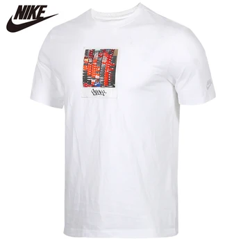 

Original Nike AS M NSW TEE CLTR FTWR Mens Short sleeve Pattern Soft Clothing