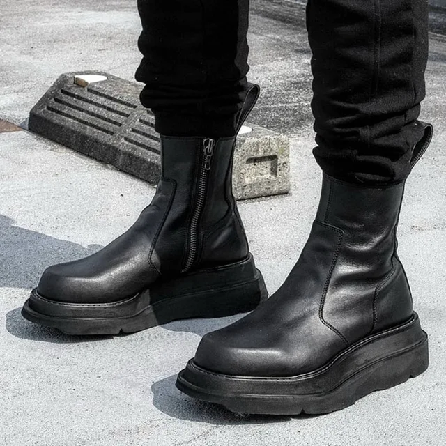 Botines plataforma hombre Clearance