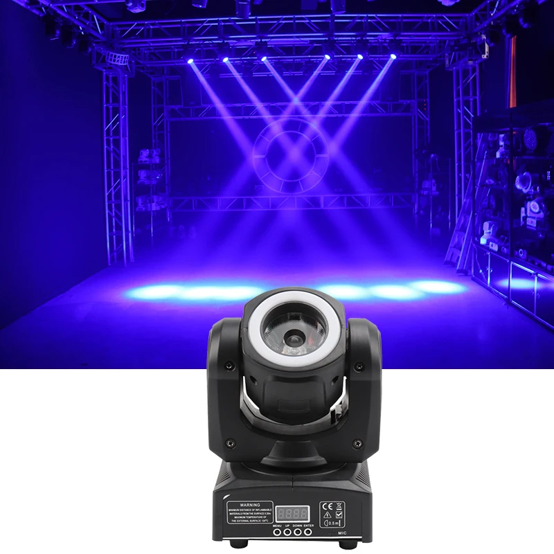 Dj Light Mini Led Beam Con Light Circle 60W Rgbw 4 In 1 Super Bright Led Lite Fog Machine Wedding Party Night Club Ktv