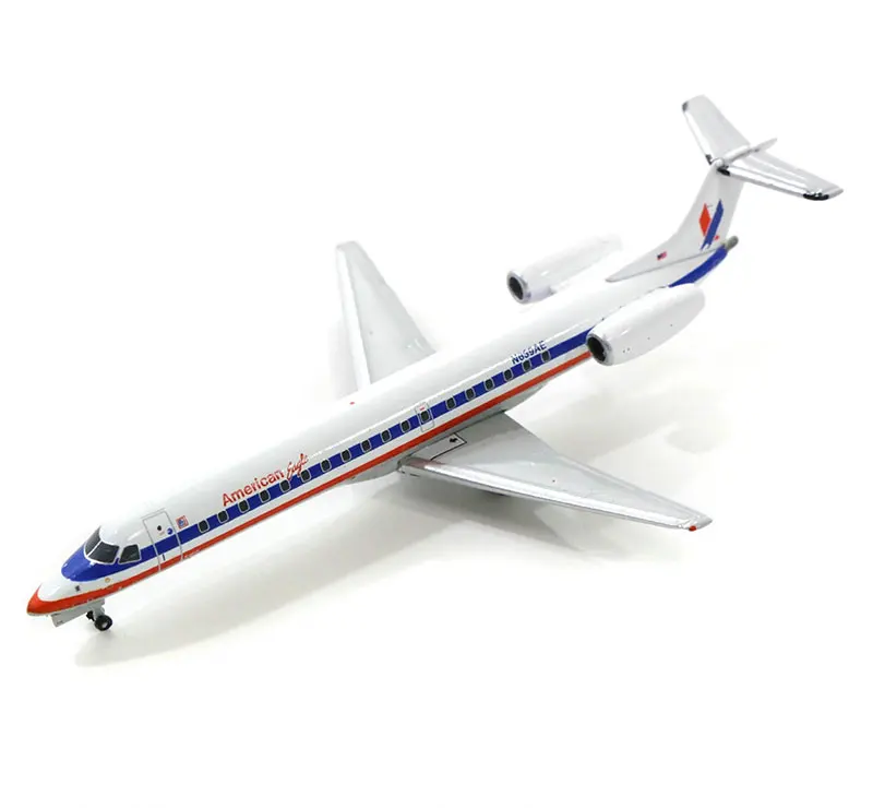 1/400 американская авиакомпания литья под давлением сплав Embraer ERJ-145 N639AE масштаб самолета Модель самолета изысканная коллекция украшения дома