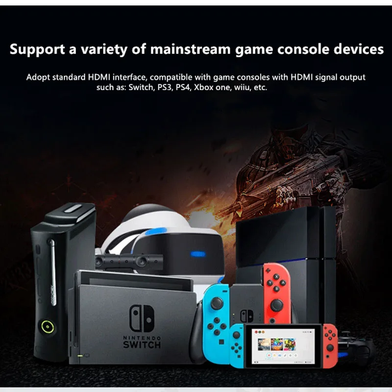 HDMI to USB 3.0 Video Capture Dongle 1080P 60FPS Video Audio Grabber Game Capture Recorder for XBOX