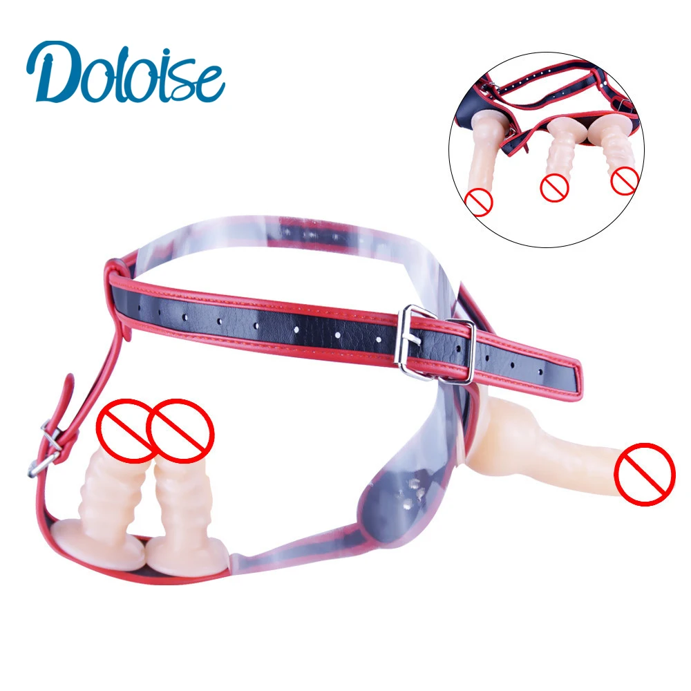 Реалистичный фаллоимитатор ремень для дилдо мужчин пары трусики лесбиянок точки