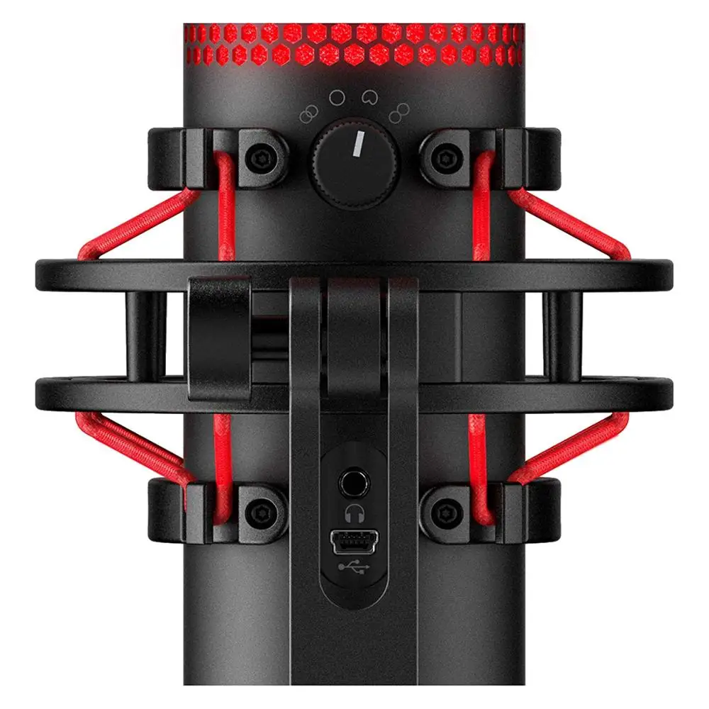  Kingston HyperX QuadCast Gaming Microfone Professional Computer Microphone Live Migrofono Detachabl