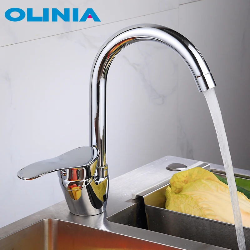 Olinia смеситель для кухни кран кухонный на кухню насадка раковины OL8095|Смесители