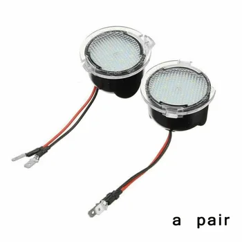 

Exterior Side mirror lights Replacement Parts For Ford F-150 Xenon 18-LED Puddle