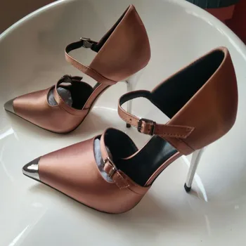 

Sarairis 2020 New Fashion Thin High Heels Concise Pumps Woman Shoes Pointed Toe Buckle Strap Party Shoes Women Pumps Female