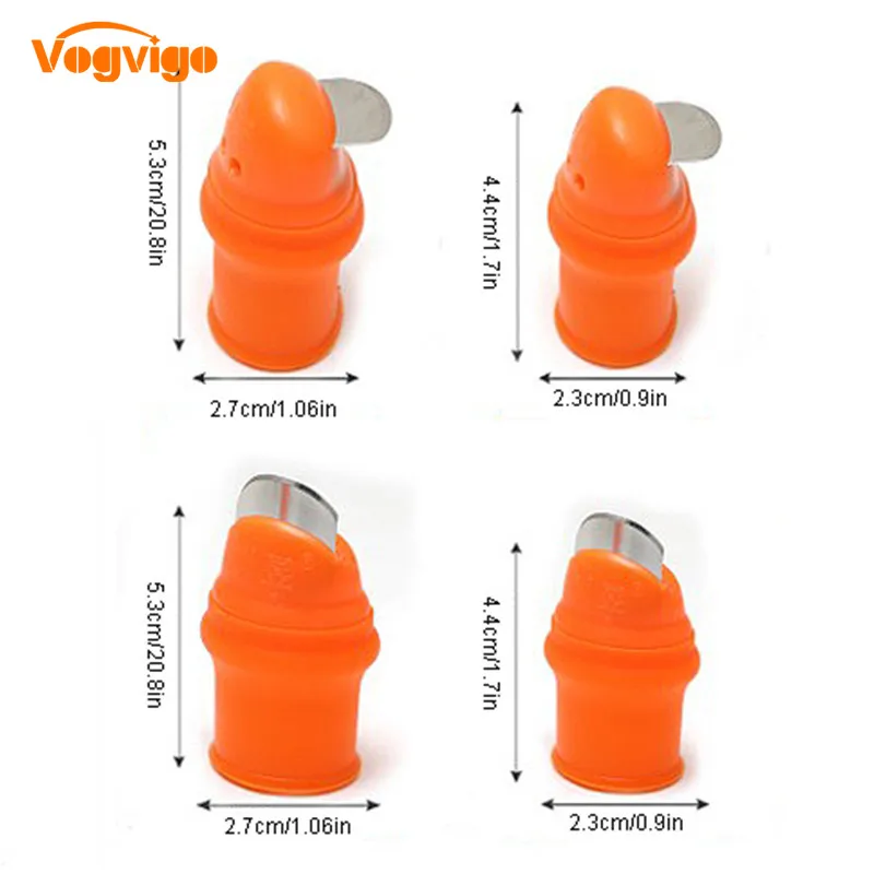 VOGVIGO силиконовый нож для большого пальца, защита для пальцев, нож для уборки овощей, лезвие для растений, ножницы, Режущие кольца, гаджеты, перчатки