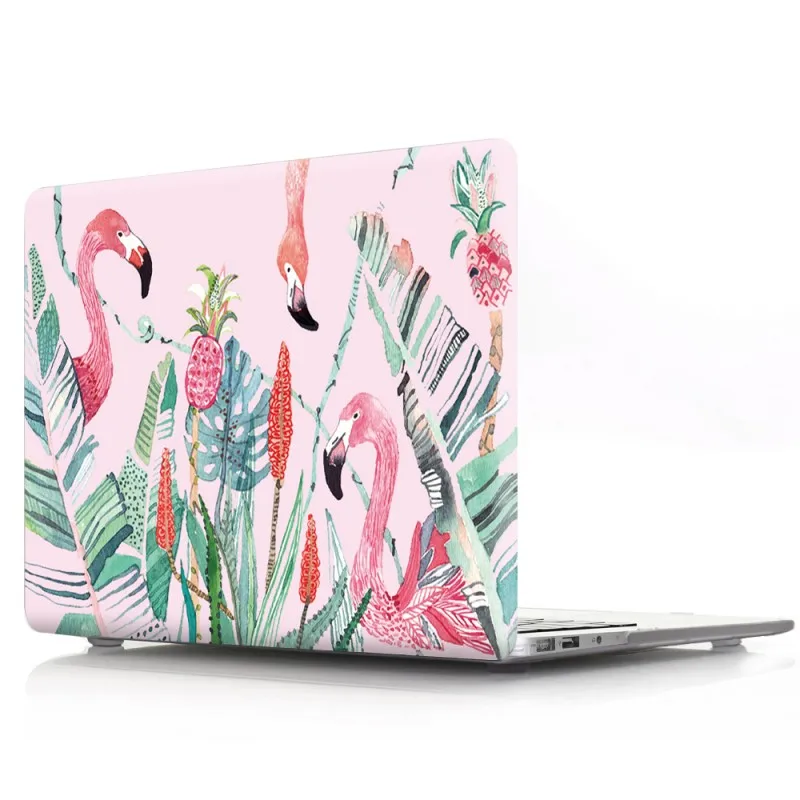 Чехол для ноутбука фламинго для MacBook Air 13 A1932 жесткий ПВХ для Mac Book Air 13 A1932 милый чехол для ноутбука с фламинго