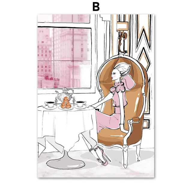 Fashion-Handbag-Shopping-Girl-Party-Coffee-Home-Art-Canvas-Painting-Nordic-Posters-And-Prints-Wall-Pictures.jpg_640x640 (1)