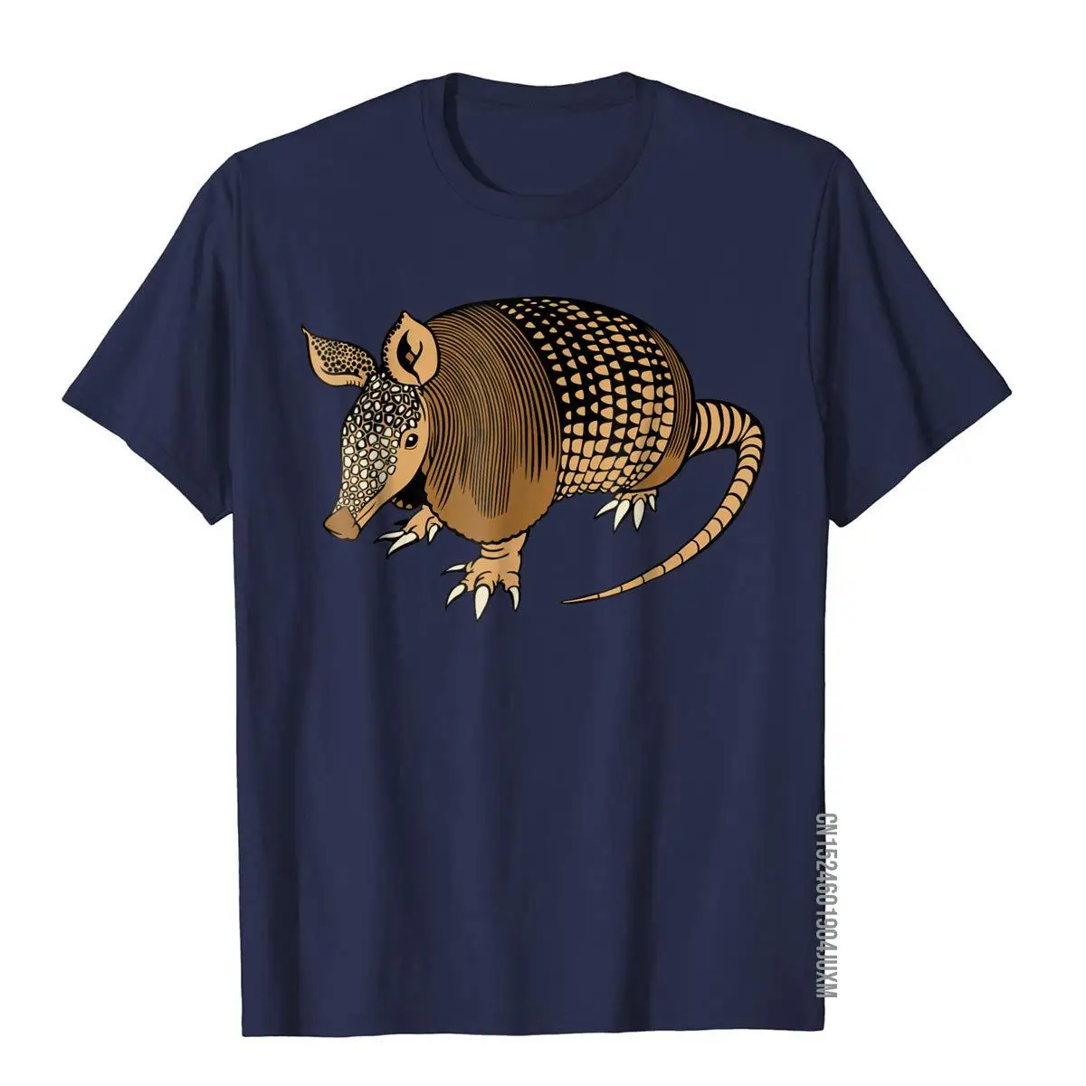 Graphic Tee Animal Armadillo T-shirt Gift__97A2329navy
