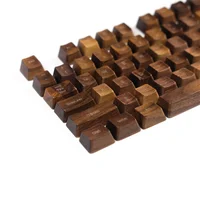 Walnut Wooden Keycaps Original Design Artisan Keycap OEM Profile For Cross Shaft Cherry Mx Switch Mechanical Keyboard - Image 3