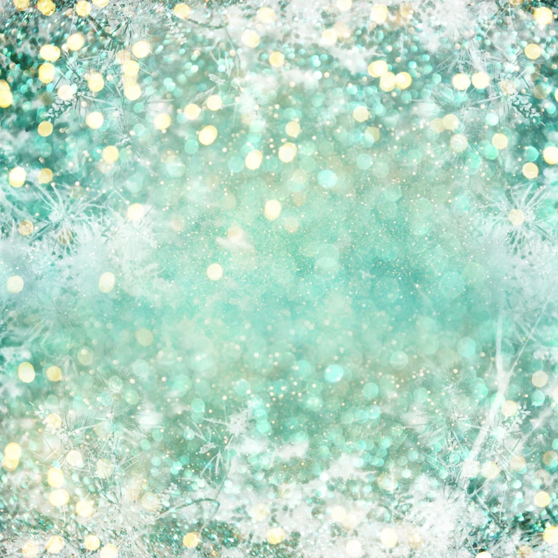 Mint Green glitter bokeh Backdrop shiny kids newborn birthday party  Portrait photo Background For Photo Studio photocall XT-5460