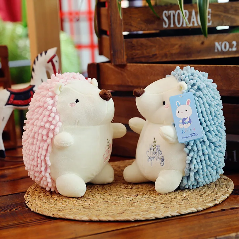 Kawaii Ежик игрушка плюшевые игрушки мягкие животные маленький ежик мягкая плюшевая кукла детские игрушки для девочек подарок