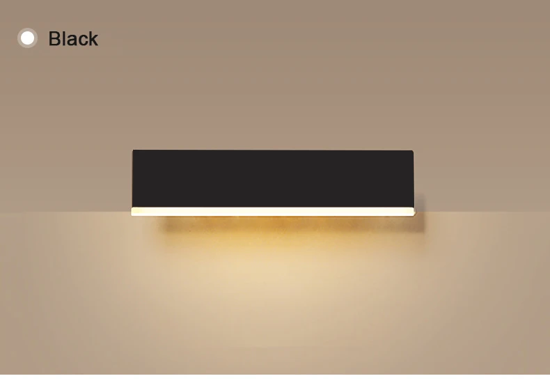 Современный настенный светильник в скандинавском стиле, светодиодный алюминиевый настенный светильник с поворотом в помещении для лестниц, прикроватный настенный светильник для спальни, ванной комнаты, осветительный светильник