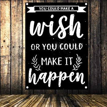 

Chalkboard Style Motivational Classroom Posters Tapestry Flag & Banner Inspirational Quotes for Bedroom Office Decoration H1