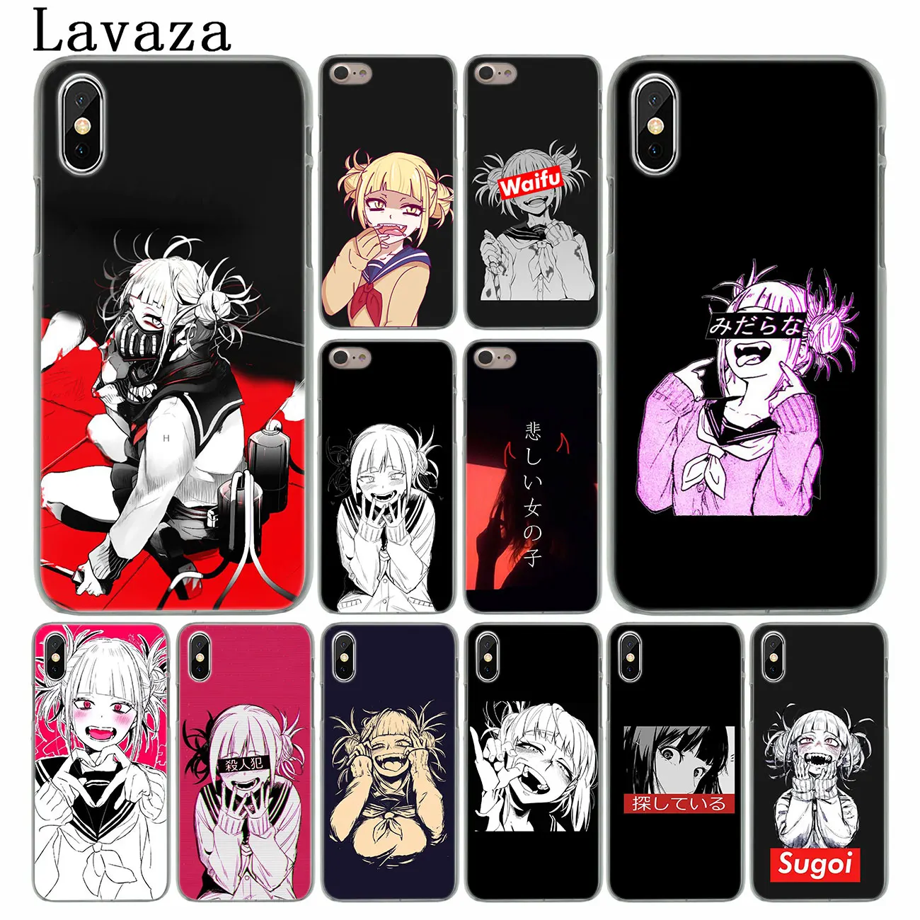 Твердый чехол для телефона Lavaza Anime Himiko Toga Boku No Hero Academia iPhone XR XS X 11 Pro Max 10 7 8 6S 5 5S SE