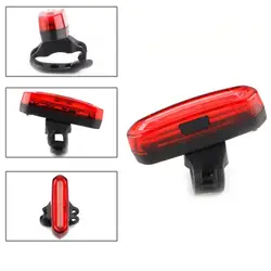 USB Перезаряжаемый велосипедный фонарь светодиодный задний красный белый седло задний фонарь горные задние фары велосипеда
