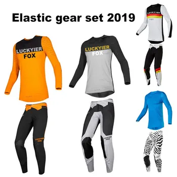

LUCKYIER FOX 2019 Jersey Pants Combo Gear Set Motocross Suit Off-Road Racing MX ATV Clothing Trouser Shirt