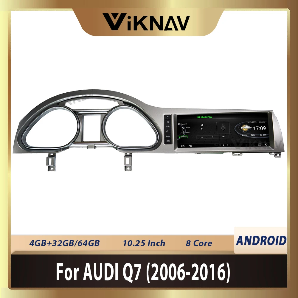 

Автомагнитола на Android для AUDI Q7 2005-2015 2016 обновленная Беспроводная CarPlay 4 + 64 Гб Сенсорный экран IPS Видео Стерео головное устройство