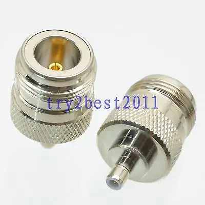 

DHL/EMS 50 Sets 1pce Adapter connector N jack pin to SMB plug pin RF COAXIAL straight -C1