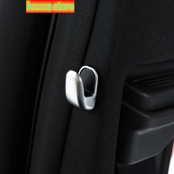 

Car Interior B Pillar Hook Cover Trim cap Frame Sequins sticker For Mercedes-Benz E Class W213 E200 E300 Accessories -18