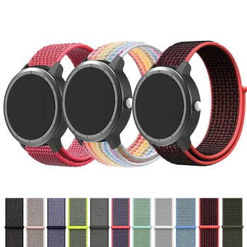 

20mm Nylon Vivoactive 3 Watch Band Velcro Strap For Garmin Vivoactive3/Vivomove HR/Forerunner 645 Smart Bracelet Wrist