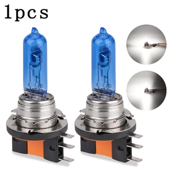

Lamp Headlight Light H15 White Helium Replacement 55W 4300K Parts Auto