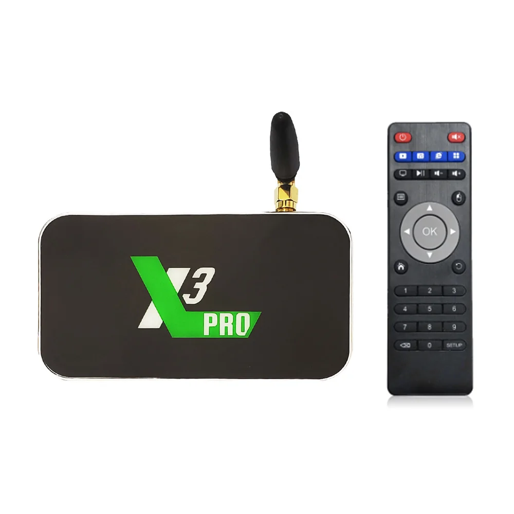 X3 Pro X3 Cube Android 9,0 Smart Tv Box Amlogic S905X3 DDR4 4 ГБ 32 ГБ телеприставка 2,4G 5G Wifi 1000M 4K медиаплеер X3 Plus