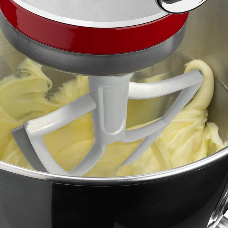 Paddle Attachment For Kitchenaid Stand Mixers 5 Quart Lift And 6 Quart Flex  Edge Beater Dishwasher Safe - AliExpress