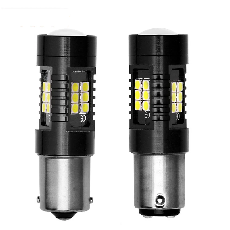 

2pcs Auto P21W 1156 BA15S Canbus Car Bulb 12V 3030SMD LED Reverse White DRL for BMW Passat/Golf/Touran Leon/Volvo/Mercedes/Audi