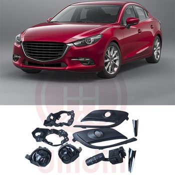

OEM LED Fog Lights Lamp Kit & Combination switch for Mazda 3 mazda3 2016 2017 2018 2019