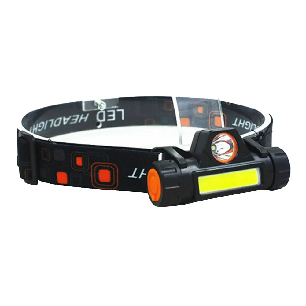 

Multifunctional COB Headlight USB Charging Head-mounted 18650 Battery Headlamp Torch For Outdoor Emergency Lighting