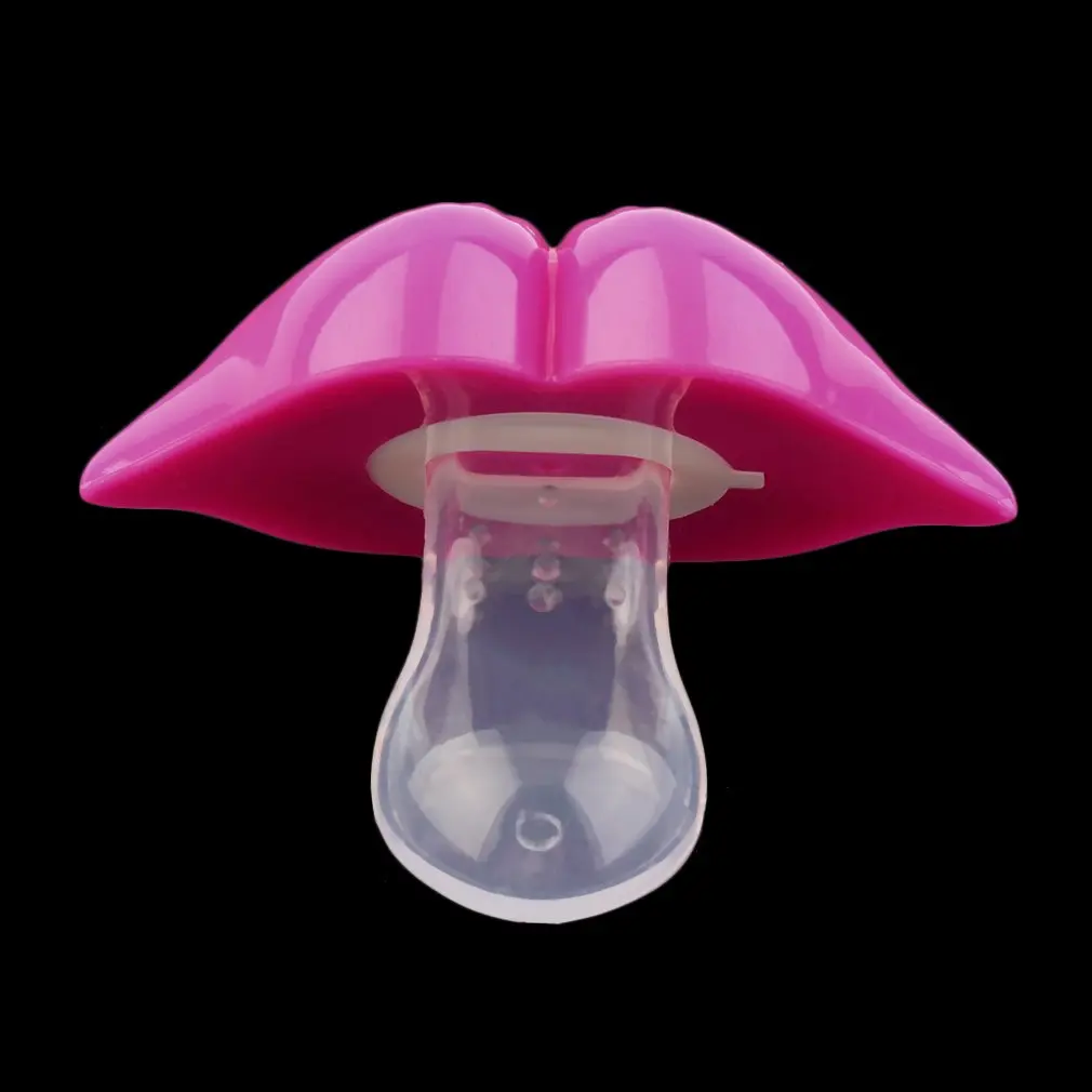 Kiss Style Pacifier Kids Safe Nipple Portable Baby Teat Funny Strengthen Baby's Gums Silicon Infant Toys |