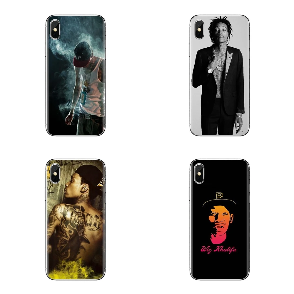 For Xiaomi Redmi 4 3 3S Pro Mi3 Mi4 Mi4i Mi4C Mi5 Mi5S Mi Max Note 2 Snoop Dogg Wiz Khalifa US Rap star Silicone Case Covers |