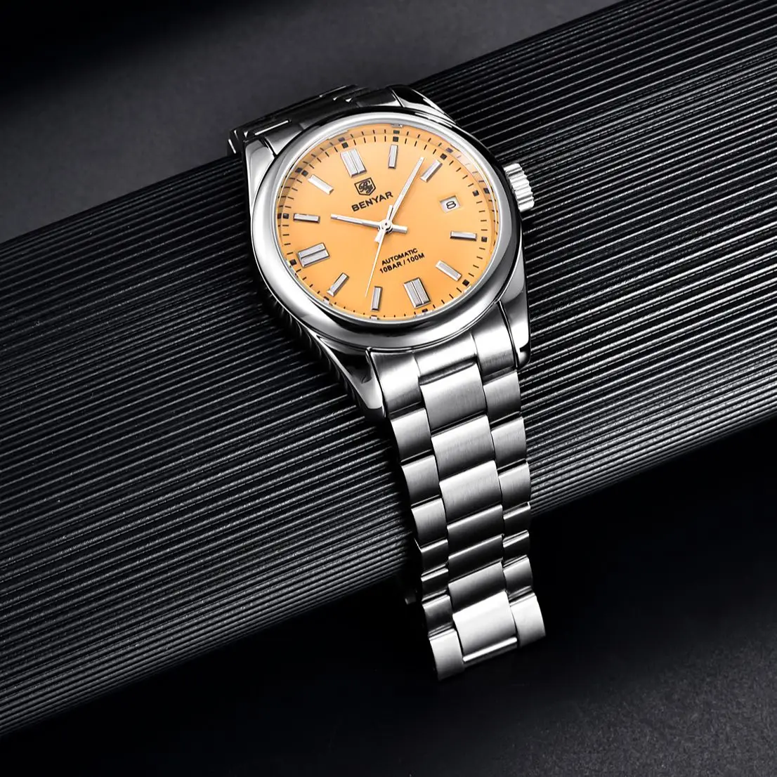 2021 39MM herren Uhren Mechancial Uhr Männer Luxus Automatische uhr für männer Edelstahl Wasserdichte Uhr Mann_voghion.com