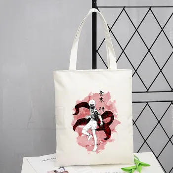 

Tokyo Ghoul Japanese Anime Tokyo Ghoul Kaneki Ken New Arrives Art Canvas Bag Totes Simple Print Bags Girls Life Casual Pacakge