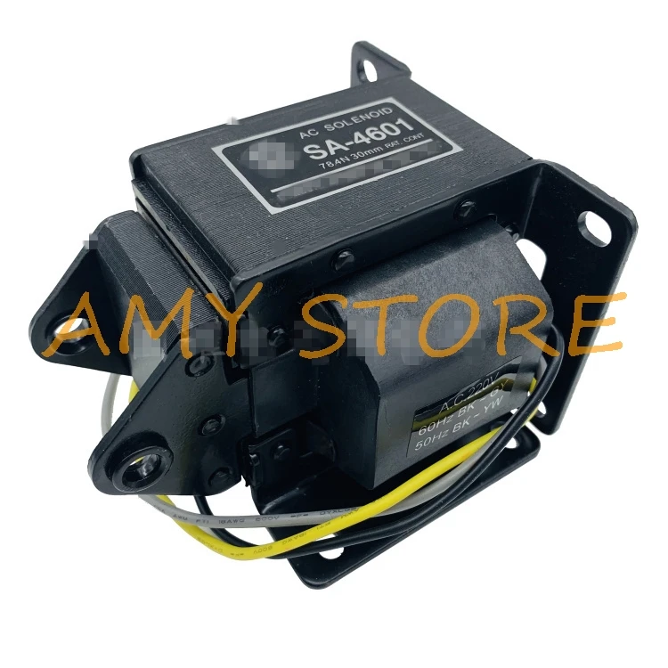 Sa-4601 Elettromagnete Tractive Del Solenoide Della Forza Del Colpo 8Kg Di Ca 220V 380V 30Mm Di Sa-4601