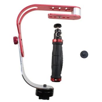 

Contracted Type Handheld Arch Stabilizer DV Record Video Assist Device Equipped With Flexible Rotation Handle