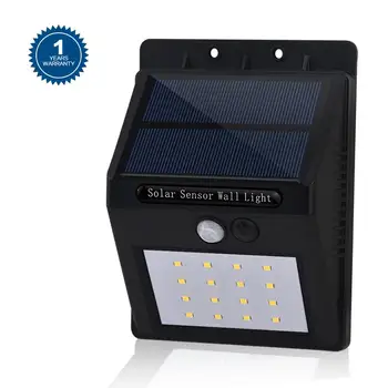

16 LED Solar Lamp Outdoor 120LM Solar Light Human Motion Sensor Wall Light Waterproof Garden Lamp Energy Saving Street Yard Lamp