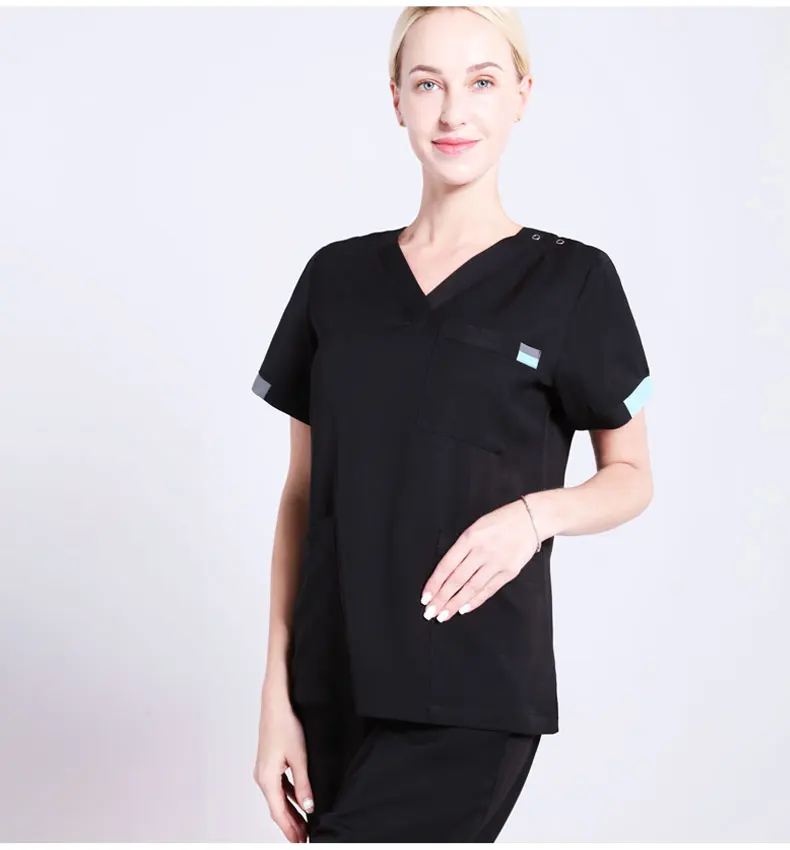 

Unisex Medical Uniforms Doctor Spring/Summer Short Sleeved Scrub Sets Nurse Uniform Beauty Salon Dental Clinic Work Wear