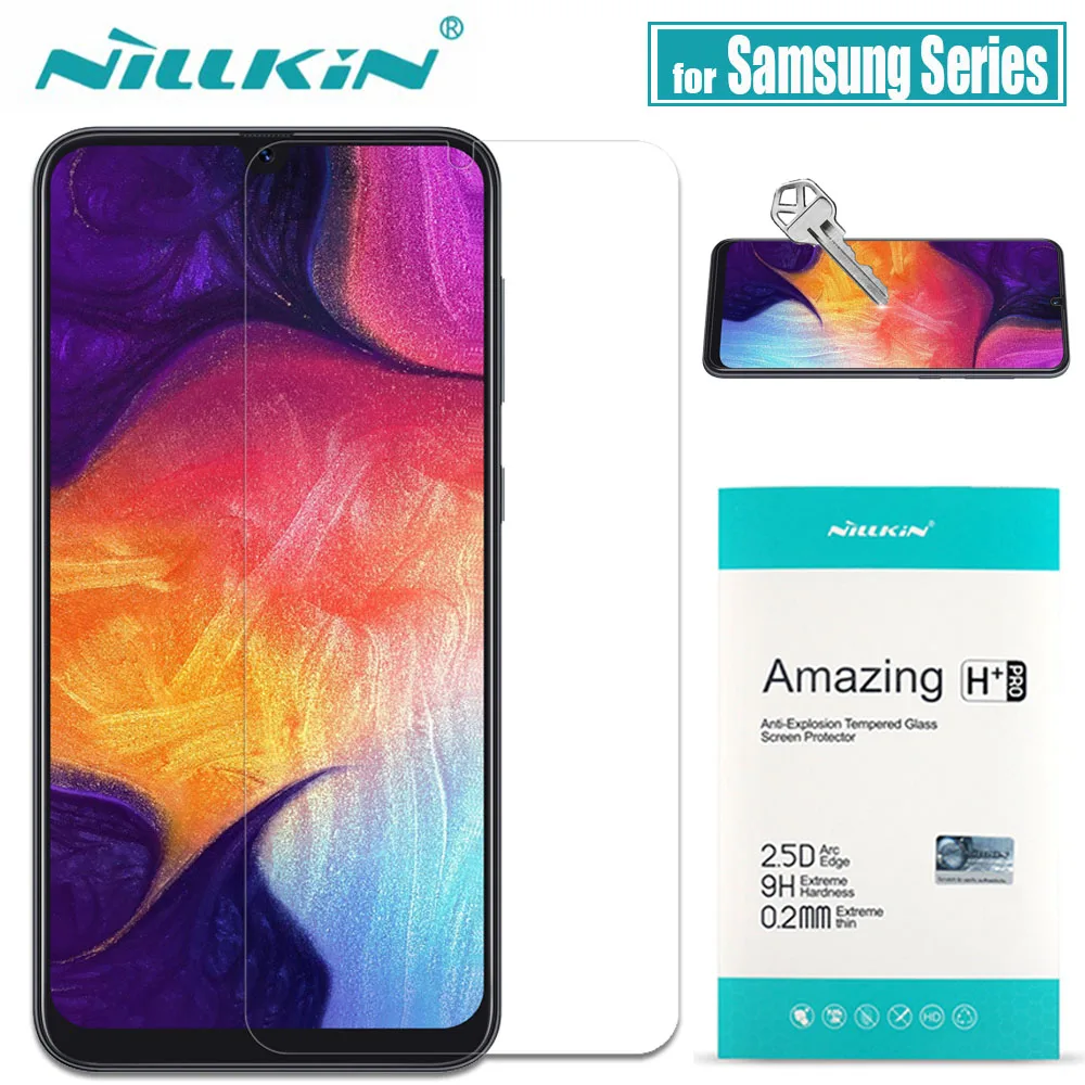Nillkin для samsung A50/A30/A20/A10/A90/A80/A60/A70 защитное стекло 9H твердое Защитное стекло для samsung S10E M10 M20 M30