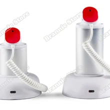 10 компл./лот сотовый телефон безопасности анти-кражи Дисплей Стенд с тревогой и функцией зарядки для мобильного телефона розничный магазин выставочный стенд