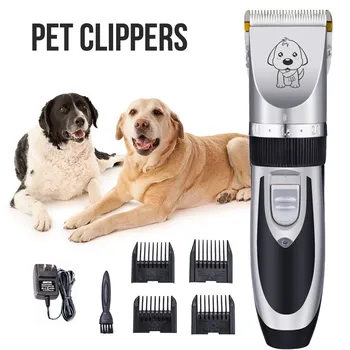 

Dog Hair Trimmer Electrical Low Noise Pet Professional Grooming Machine Tool Rechargeable Shavers Cutter Cat Dog Haircut Clipper