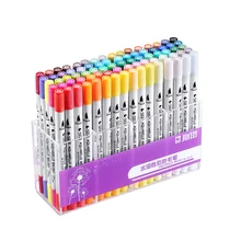 STA 12/36/48/80 Цвета комплект воды-растворимый Маркер ручки отлично/наконечник чернила на водной основе художественный Маркер для белой доски для рисования товары для рукоделия