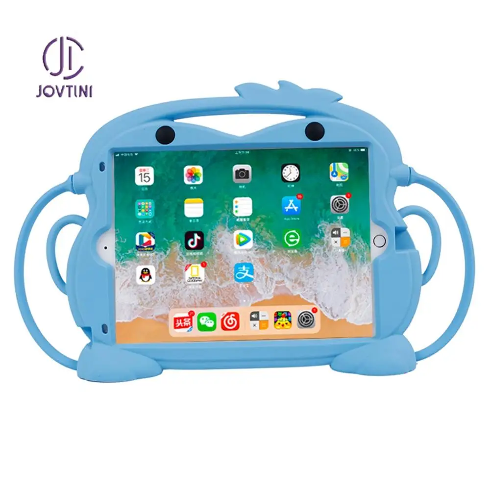 Чехол для iPad 10 2 2019 детский силиконовый ударопрочный чехол с рисунком обезьяны Air