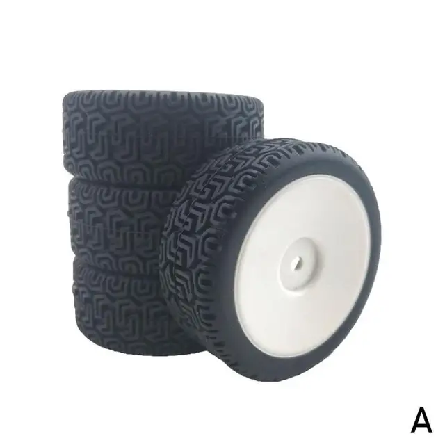 4pcs RC Model Car Rubber Tires For 144001 And 1/18 1/16 1/10 RC Buggy Crawler On/Off Road Car Spare Parts Replacements